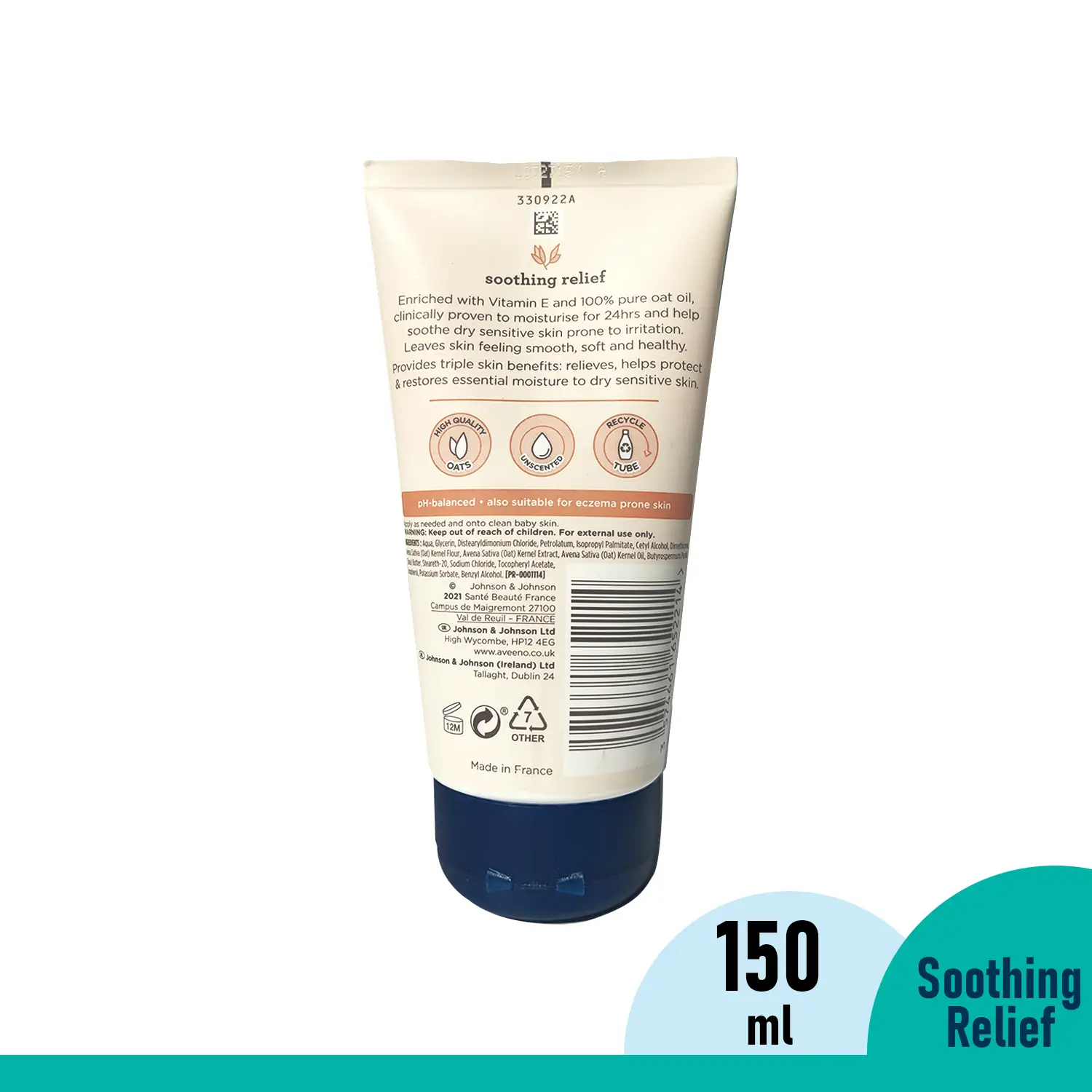 Aveeno Baby 150 ml soothing relief inside