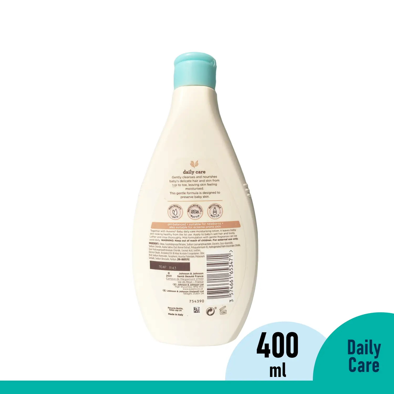 Aveeno Baby Body Hair & Body Wash 400 ml