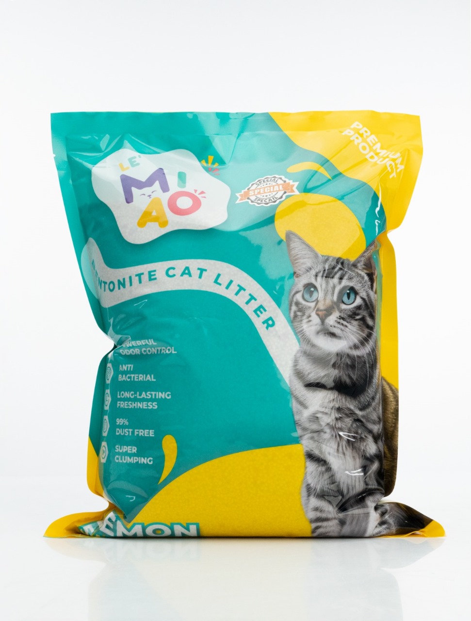 Le Miao Bentonite Cat Litter Lavender 5L