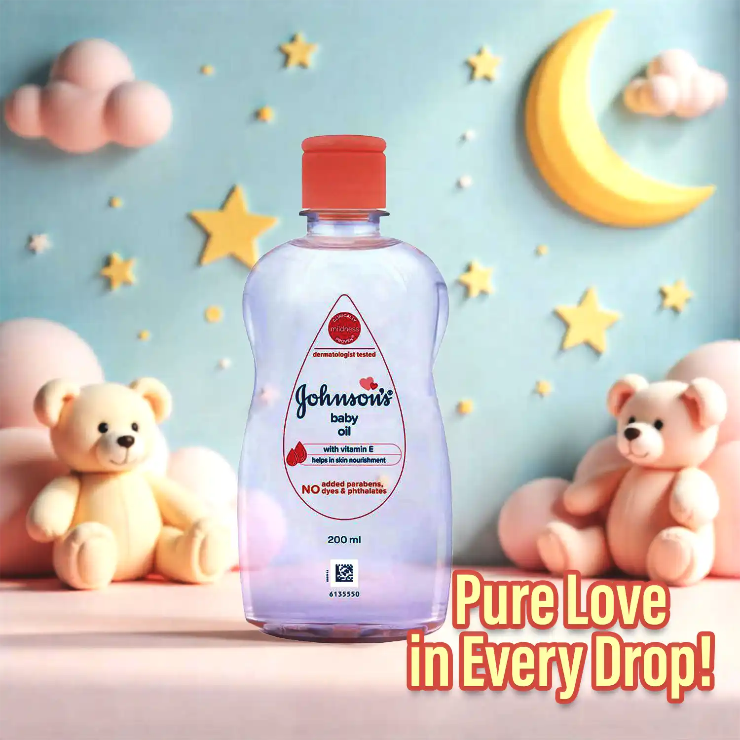 Johnson's Baby Oil 200ML