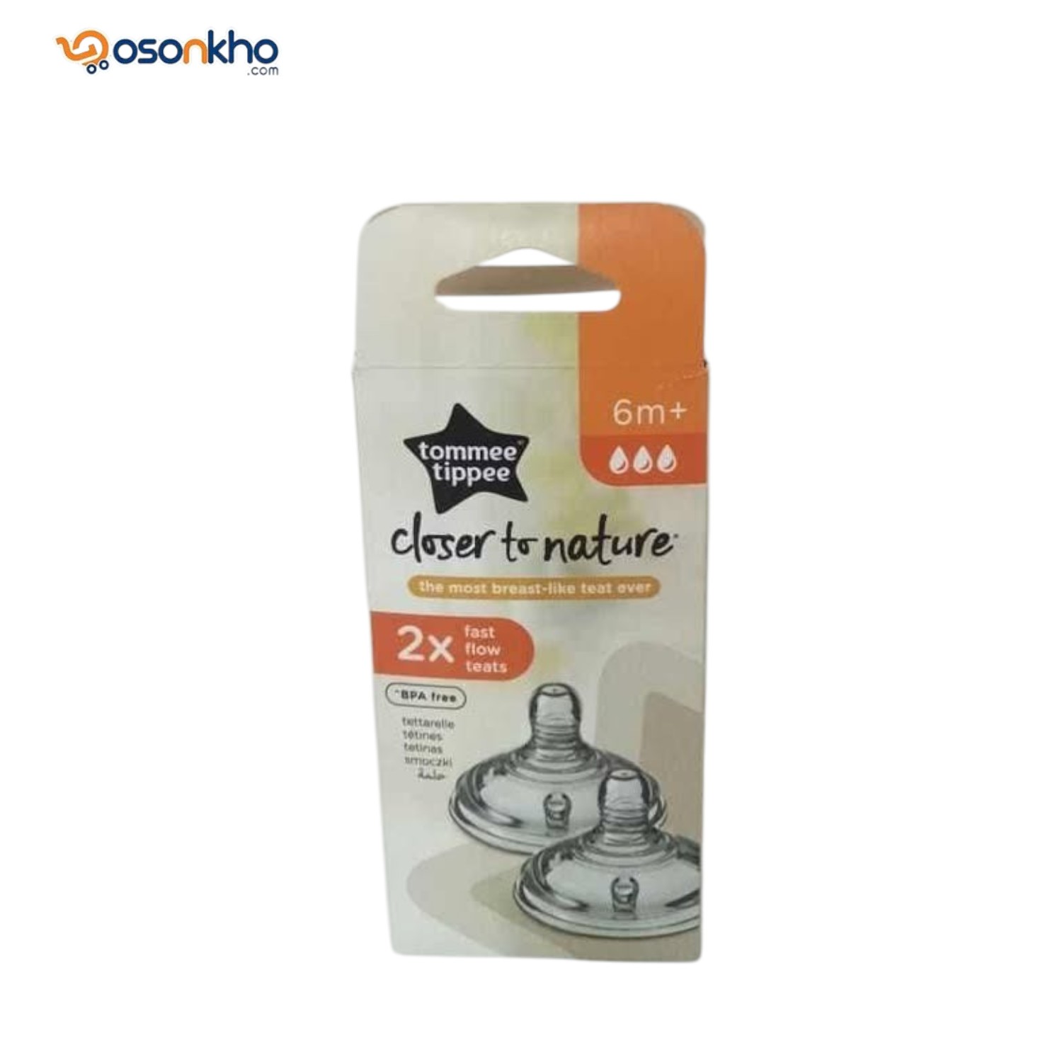 Tommee Tippee choosing baby's flow 6m+