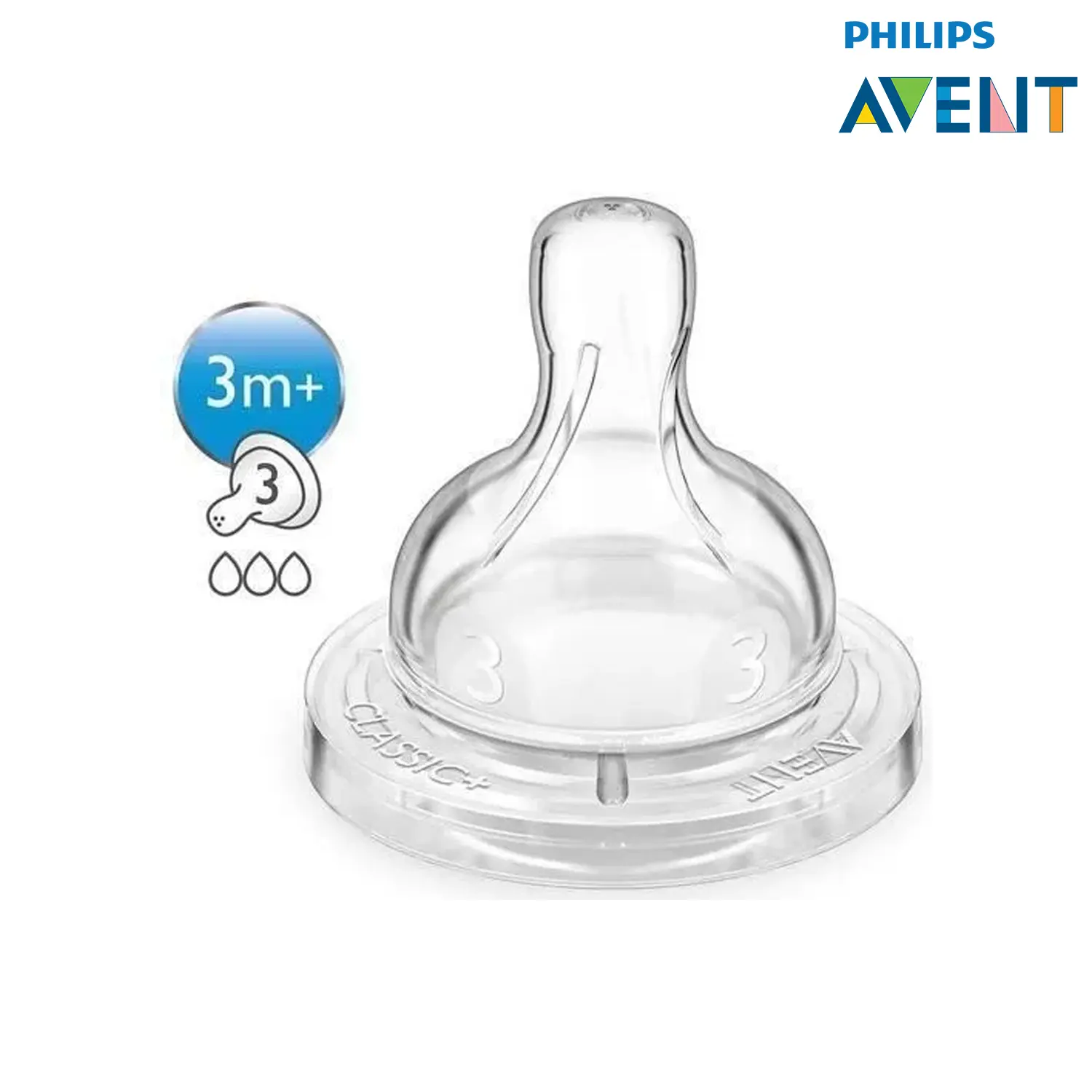 Classic+ 2 Teats Newborn Slow Medium Fast Flow  3m+
