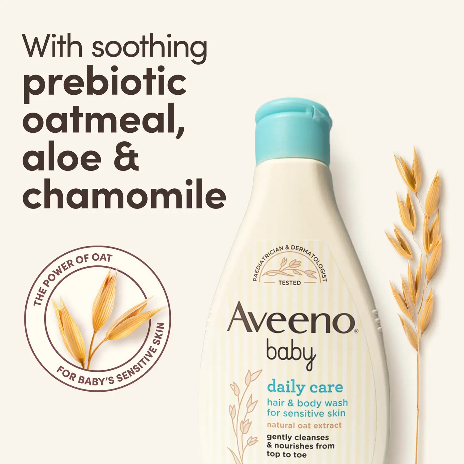 Aveeno Baby Daily Care Hair & Body Wash 250 ml