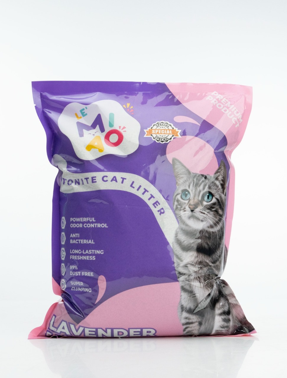 Le Miao Bentonite Cat Litter Lemon 5L