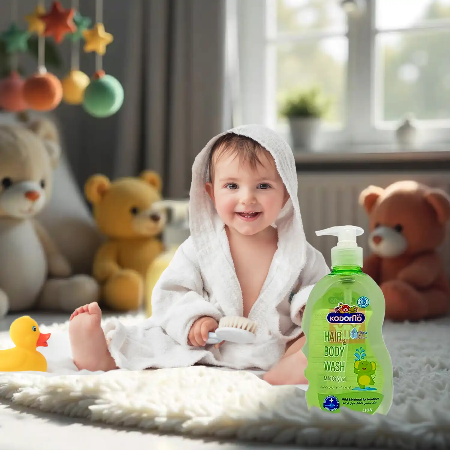 Kodomo hair & body wash 400ml