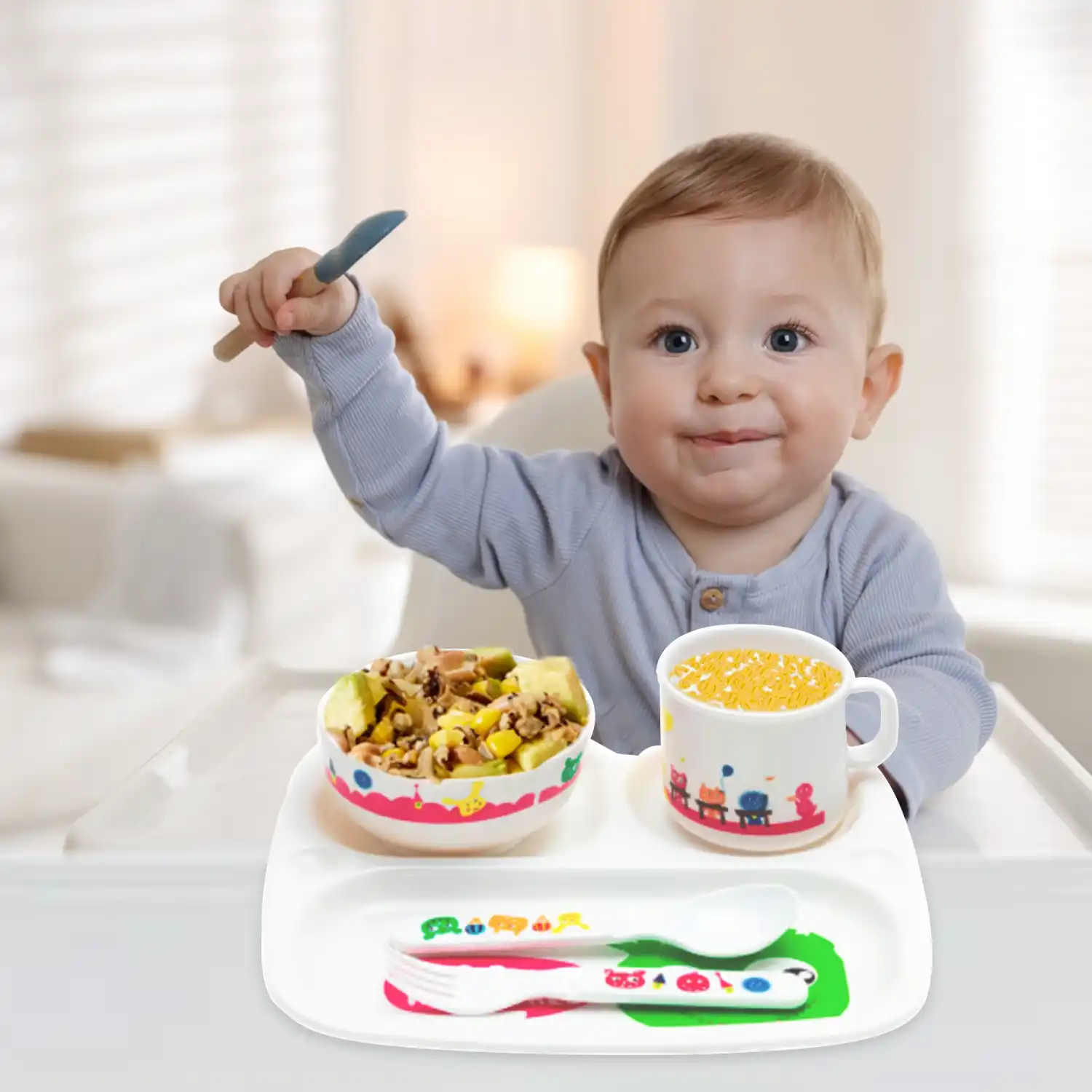 Farlin Tableware set 4m+ All In One