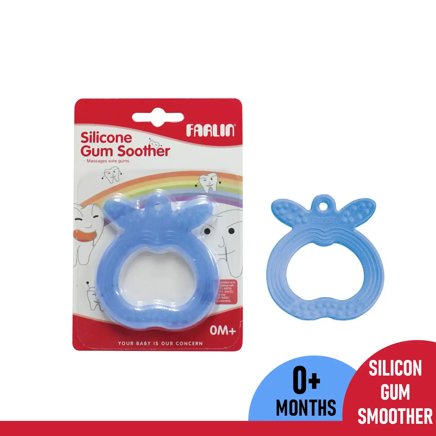 FARLIN SILICON GUM SMOOTHER 0+