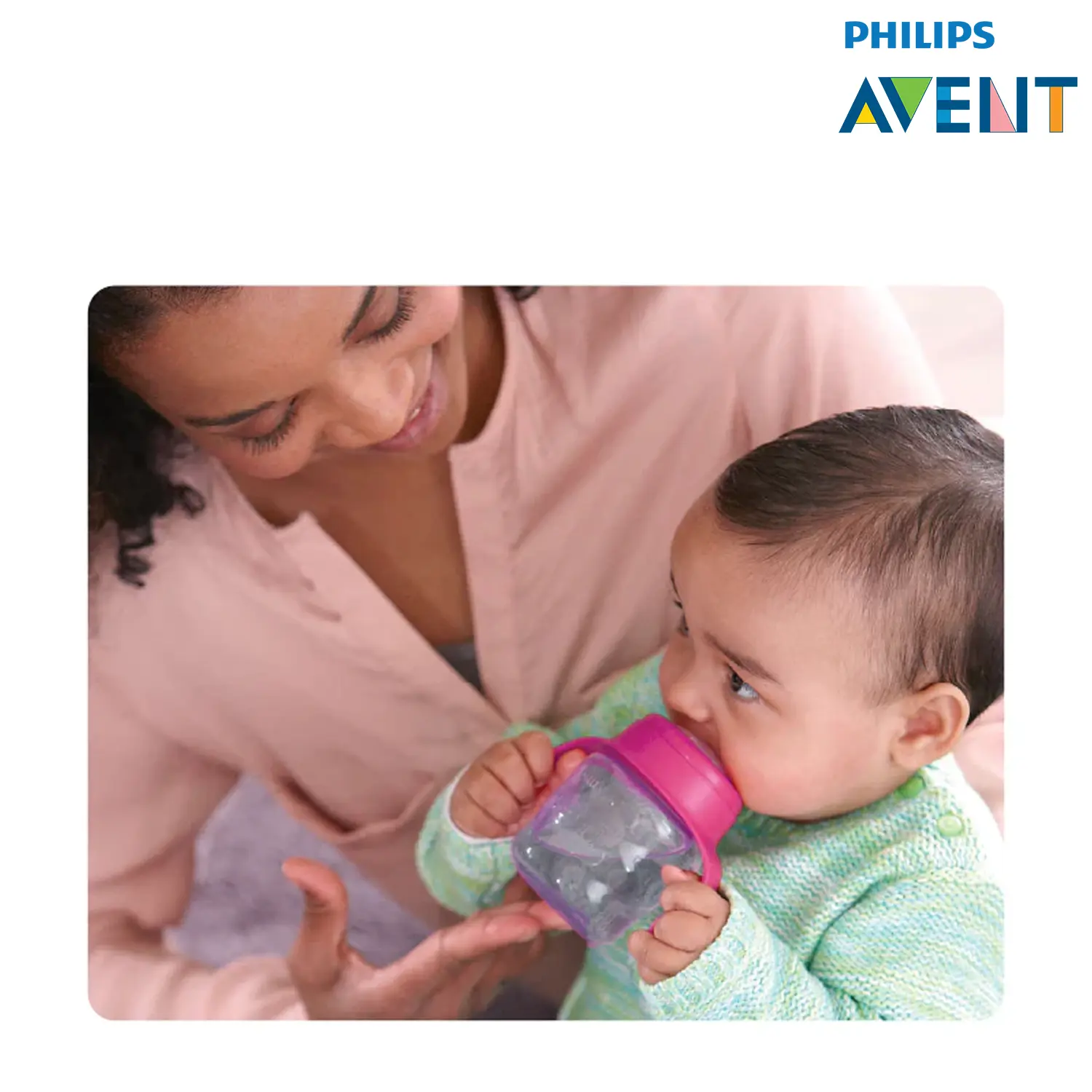 Baby Classic Spout Cup (Pink) 6m+ 200 ml