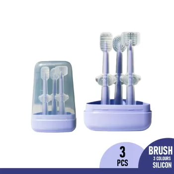 Baby brush Purple 3pcs Set