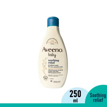 Aveeno Baby Soothing Relief Emollient Wash 250 ml