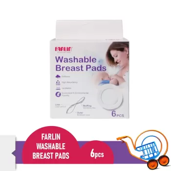 Farlin Washable Breast Pads 6pcs